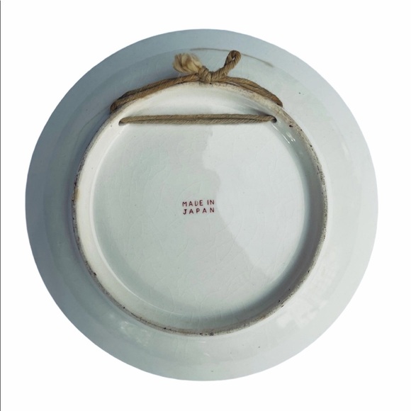 Old Hand Painted Signed Japan Plate - Picture 5 of 6